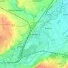 Mappa topografica Zangenberg, altitudine, rilievo