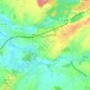 Mappa topografica Fond Lorraine, altitudine, rilievo