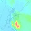 Mappa topografica Tecopa Hot Springs, altitudine, rilievo
