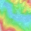 Mappa topografica Loppio, altitudine, rilievo