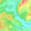 Mappa topografica Haut de Chèvre, altitudine, rilievo