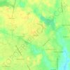 Mappa topografica Dew Field, altitudine, rilievo