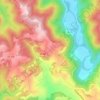 Mappa topografica Torricchia, altitudine, rilievo