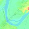 Mappa topografica Lapogan, altitudine, rilievo