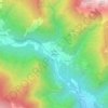 Mappa topografica Villaretto, altitudine, rilievo
