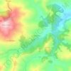 Mappa topografica Le Ville del Monte, altitudine, rilievo