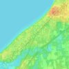 Mappa topografica Union Pier, altitudine, rilievo