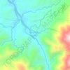 Mappa topografica Labi, altitudine, rilievo