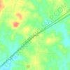 Mappa topografica Pritchett, altitudine, rilievo
