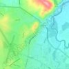 Mappa topografica El Salado, altitudine, rilievo