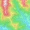 Mappa topografica San Giorgio, altitudine, rilievo