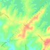 Mappa topografica Red Hill, altitudine, rilievo