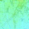Mappa topografica Bagnolo, altitudine, rilievo