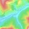 Mappa topografica Campolongo, altitudine, rilievo