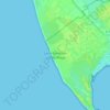 Mappa topografica Saint-Germain-sur-Ay-Plage, altitudine, rilievo