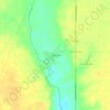 Mappa topografica Stone Bluff, altitudine, rilievo
