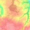Mappa topografica Les Tronchets, altitudine, rilievo
