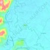 Mappa topografica El Cerrito, altitudine, rilievo
