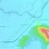 Mappa topografica Kahapunan, altitudine, rilievo