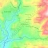 Mappa topografica Vinchoa Central, altitudine, rilievo