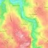 Mappa topografica Tuttendorf, altitudine, rilievo