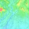 Mappa topografica Ceppo, altitudine, rilievo