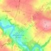 Mappa topografica Le Buisson, altitudine, rilievo