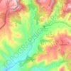 Mappa topografica Boquía, altitudine, rilievo