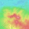 Mappa topografica Golmberg, altitudine, rilievo