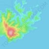 Mappa topografica Katomeri, altitudine, rilievo