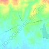 Mappa topografica Exchange, altitudine, rilievo