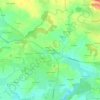 Mappa topografica Petit Kerfuns, altitudine, rilievo