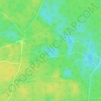 Mappa topografica Forêt de Haguenau, altitudine, rilievo