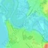 Mappa topografica Heineberg Bridge Fishing Wilderness Access, altitudine, rilievo