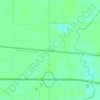 Mappa topografica Holly Ridge, altitudine, rilievo
