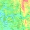 Mappa topografica Le Pont, altitudine, rilievo