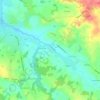 Mappa topografica Joncadis, altitudine, rilievo