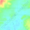 Mappa topografica Postoak, altitudine, rilievo