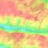 Mappa topografica Kernion, altitudine, rilievo
