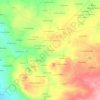 Mappa topografica La Tillière, altitudine, rilievo