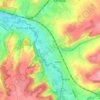 Mappa topografica Etenaken, altitudine, rilievo