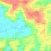 Mappa topografica Chauvigni, altitudine, rilievo