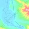 Mappa topografica Casual, altitudine, rilievo
