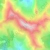 Mappa topografica Le Grand Cheval de Bois, altitudine, rilievo