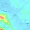 Mappa topografica Naga-asan, altitudine, rilievo