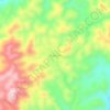 Mappa topografica Matumbi, altitudine, rilievo