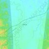 Mappa topografica Komolgonj, altitudine, rilievo