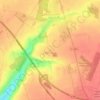 Mappa topografica Mont Éteuil, altitudine, rilievo