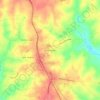 Mappa topografica Craig Heights, altitudine, rilievo