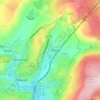 Mappa topografica Harrop Dale, altitudine, rilievo
